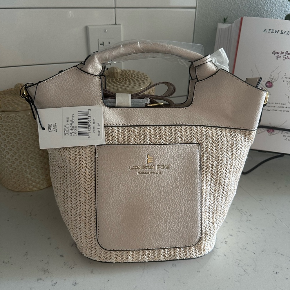 London Fog Allegra Shopper Satchel Bag